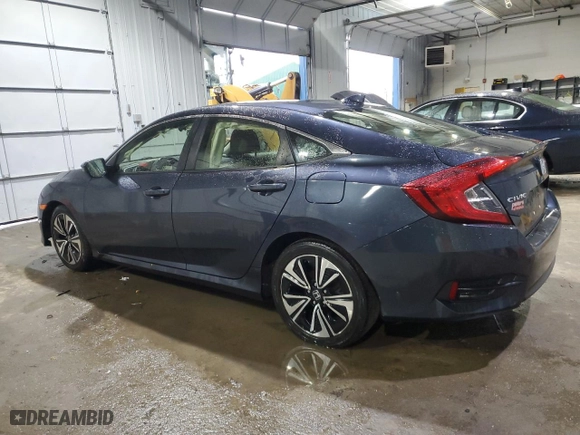 2018 Honda Civic Sedan EX-T with VIN JHMFC1F33JX036507, listed as a Copart auction lot 86960344 with 75,803 mi miles and Salvage Title. Bid and sale history available at carsss.com. Image 2.