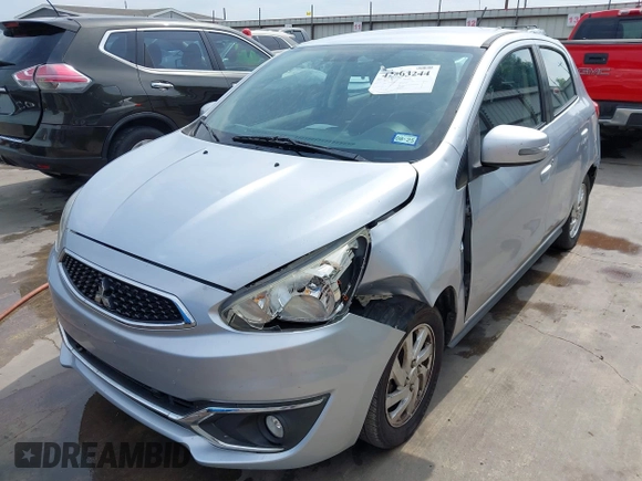 2017 Mitsubishi Mirage SE z VIN ML32A4HJ4HH002795, wystawiony jako IAAI lot #42063244 z przebiegiem 111 378 mil mil oraz . Historia ofert i sprzedaży dostępna na DreamBid. Obrazek 6.