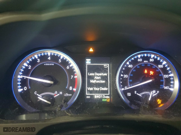 2018 Toyota Highlander SE with VIN 5TDJZRFH5JS543497, listed as a Copart auction lot 47763615 with 84,013 mi miles and Salvage Title. Bid and sale history available at carsss.com. Image 9.
