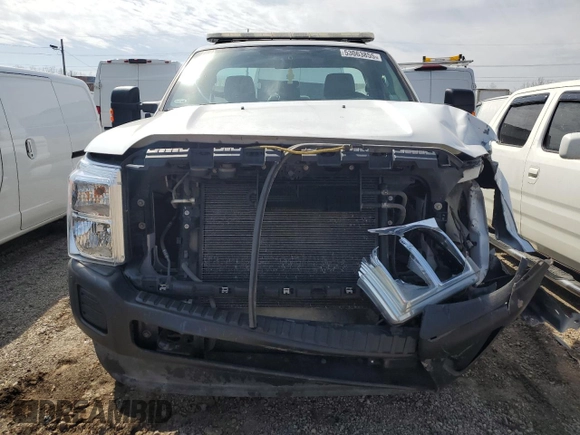 2011 Ford F-350 XL with VIN 1FTRF3B62BEA42474, listed as a Copart auction lot 53063855 with 210,877 mi miles and Salvage title. Bid and sale history available at DreamBid. Image 5.