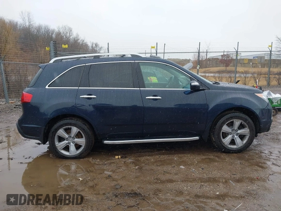 2011 Acura MDX Tech Pkg with VIN 2HNYD2H62BH523444, listed as a IAAI auction lot 41734780 with 238,880 mi miles. Bid and sale history available at carsss.com. Image 13.