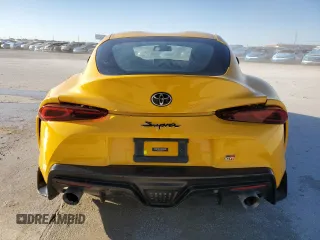 2020 Toyota Supra 3.0 with VIN WZ1DB4C03LW034032, listed as a Copart auction lot 46496385 with 26,119 mi miles and Clean title. Bid and sale history available at DreamBid. Image 6.