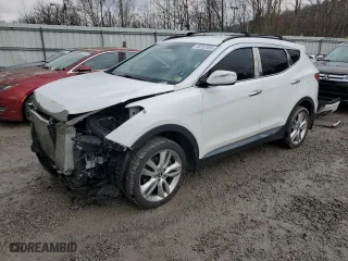 2013 Hyundai Santa Fe 2.0T Sport with VIN 5XYZUDLA8DG107014, listed as a Copart auction lot 48252455 with 90,549 mi miles and Salvage Title. Bid and sale history available at carsss.com. Image 1.