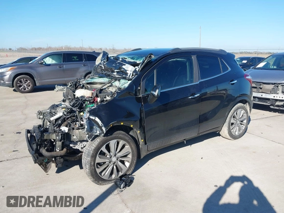 2019 Buick Encore Preferred with VIN KL4CJASB6KB752558, listed as a IAAI auction lot 41647299 with 1 mi miles. Bid and sale history available at carsss.com. Image 16.