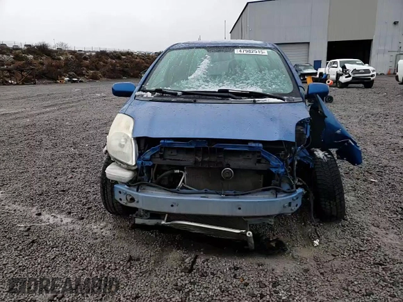 2011 Toyota Yaris with VIN JTDJT4K35B5335500, listed as a Copart auction lot 47982515 with 0 mi miles and Salvage Title. Bid and sale history available at carsss.com. Image 10.