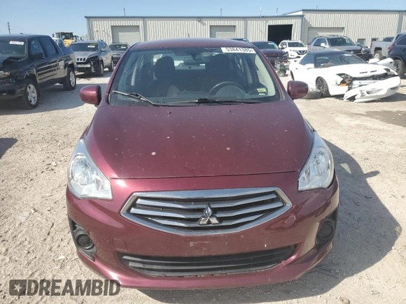 2018 Mitsubishi Mirage ES z VIN ML32F3FJ4JHF09798, wystawiony jako Copart lot #53841385 z przebiegiem 68 285 mil mil oraz Szkoda całkowita • Salvage title. Historia ofert i sprzedaży dostępna na DreamBid. Obrazek 5.