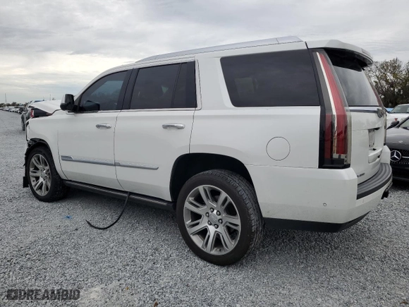 2018 Cadillac Escalade Premium Luxury with VIN 1GYS3CKJ6JR141900, listed as a Copart auction lot 87756755 with 177,663 mi miles and Salvage Title. Bid and sale history available at carsss.com. Image 2.