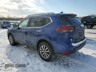 2020 Nissan Rogue SL with VIN 5N1AT2MV4LC795212, listed as a Copart auction lot 88966145 with 69,689 mi miles and Salvage Title. Bid and sale history available at DreamBid. Image 2.