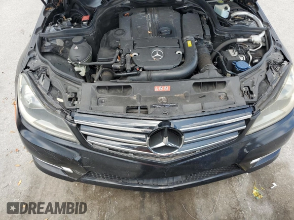 2014 Mercedes-Benz C 250 Sport with VIN WDDGF4HB5EG240448, listed as a Copart auction lot 61107925 with 105,651 mi miles and Clean title. Bid and sale history available at DreamBid. Image 11.