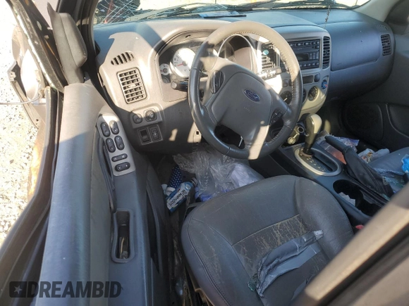 2006 Ford Escape XLT with VIN 1FMYU931X6KA57864, listed as a Copart auction lot 87063254 with 216,170 mi miles and Salvage Title. Bid and sale history available at carsss.com. Image 8.
