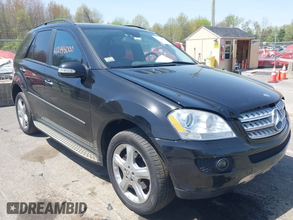 2007 Mercedes-Benz M 350 with VIN 4JGBB86E87A270341, listed as a IAAI auction lot 42148000 with 171,899 mi miles and . Bid and sale history available at DreamBid. Image 1.