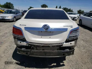 2011 Buick LaCrosse CXS with VIN 1G4GE5ED3BF386983, listed as a Copart auction lot 57137525 with 138,951 mi miles and Salvage title. Bid and sale history available at DreamBid. Image 6.
