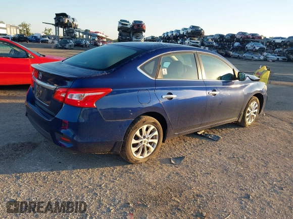 2017 Nissan Sentra S with VIN 3N1AB7AP5HY282241, listed as a IAAI auction lot 42027193 with 193,472 mi miles and . Bid and sale history available at DreamBid. Image 4.