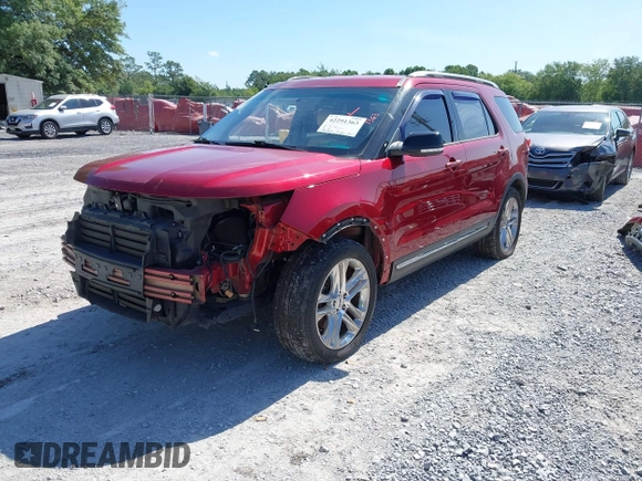2017 Ford Explorer XLT with VIN 1FM5K7D80HGB43893, listed as a IAAI auction lot 42291363 with 140,822 mi miles and . Bid and sale history available at DreamBid. Image 2.