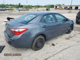2014 Toyota Corolla L with VIN 2T1BURHE2EC080044, listed as a Copart auction lot 60225945 with 107,199 mi miles and Salvage title. Bid and sale history available at DreamBid. Image 3.