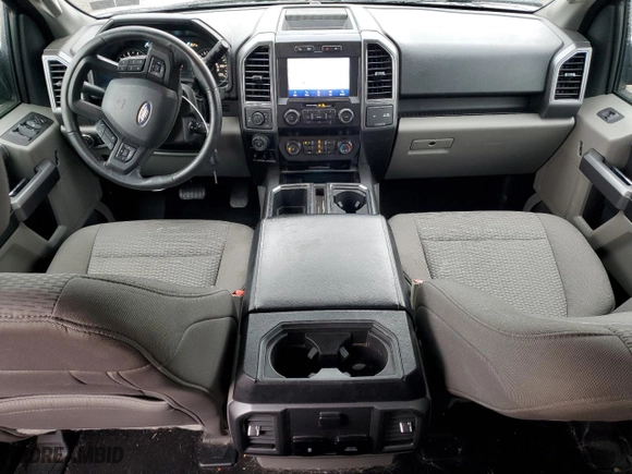 2019 Ford F-150 XL with VIN 1FTEW1E45KFD09825, listed as a Copart auction lot 52302845 with 50,751 mi miles and Salvage Title. Bid and sale history available at carsss.com. Image 8.