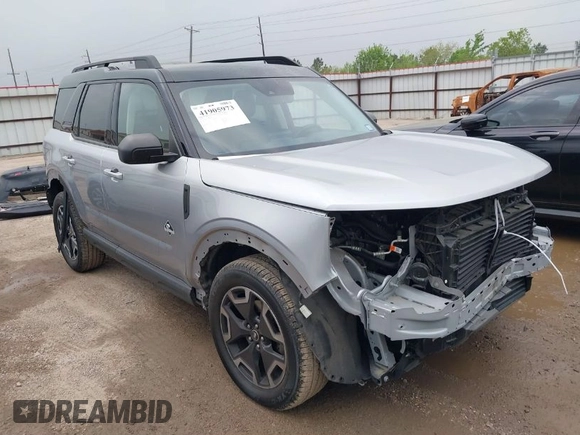 2021 Ford Bronco Sport Outer Banks z VIN 3FMCR9C67MRA94581, wystawiony jako IAAI lot #41905973 z przebiegiem 35 021 mil mil oraz . Historia ofert i sprzedaży dostępna na DreamBid. Obrazek 1.