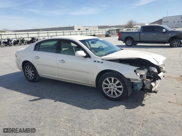 2009 Buick Lucerne CXL with VIN 1G4HD57M69U100165, listed as a Copart auction lot 49502435 with NaN miles and Salvage Title. Bid and sale history available at carsss.com. Image 4.