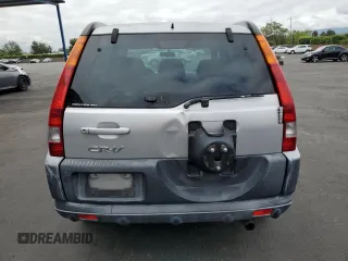 2002 Honda CR-V EX with VIN JHLRD78822C055049, listed as a Copart auction lot 54575515 with 123,664 mi miles and Salvage Title. Bid and sale history available at carsss.com. Image 6.