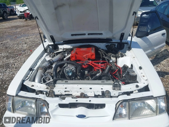 1989 Ford Mustang z VIN 1FABP41E1KF170203, wystawiony jako IAAI lot #42167685 z przebiegiem 91 032 mil mil oraz . Historia ofert i sprzedaży dostępna na DreamBid. Obrazek 10.