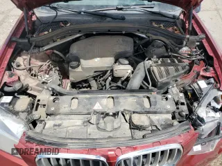 2014 BMW X3 xDrive28i with VIN 5UXWX9C54E0D23221, listed as a Copart auction lot 55412975 with 139,813 mi miles and Salvage Title. Bid and sale history available at DreamBid. Image 12.