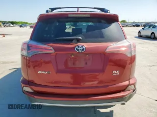 2018 Toyota RAV4 XLE with VIN JTMRFREV4JD234778, listed as a Copart auction lot 52715065 with 131,407 mi miles and Salvage Title. Bid and sale history available at carsss.com. Image 6.