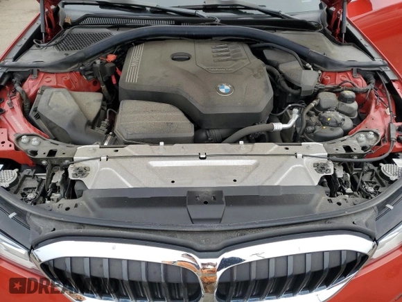 2021 BMW 3 Series 330i xDrive with VIN 3MW5R7J05M8B50200, listed as a Copart auction lot 46443405 with 35,663 mi miles and Salvage title. Bid and sale history available at DreamBid. Image 11.
