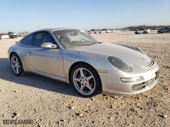 2006 Porsche 911 Carrera with VIN WP0AA29986S716768, listed as a Copart auction lot 84224174 with 96,603 mi miles and Salvage Title. Bid and sale history available at carsss.com. Image 4.