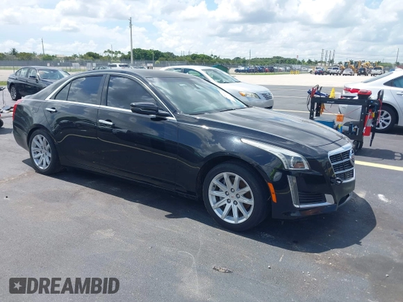 2014 Cadillac CTS RWD with VIN 1G6AP5SX0E0185913, listed as a IAAI auction lot 42685622 with 107,406 mi miles and . Bid and sale history available at DreamBid. Image 1.