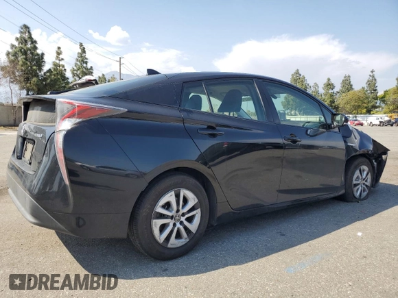 2016 Toyota Prius Four with VIN JTDKARFU3G3001558, listed as a Copart auction lot 55352245 with 81,648 mi miles and Salvage Title. Bid and sale history available at DreamBid. Image 3.