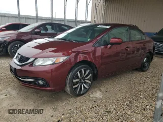 2015 Honda Civic Sedan EX-L with VIN 19XFB2F97FE078068, listed as a Copart auction lot 49748875 with 163,892 mi miles and Clean Title. Bid and sale history available at carsss.com. Image 1.