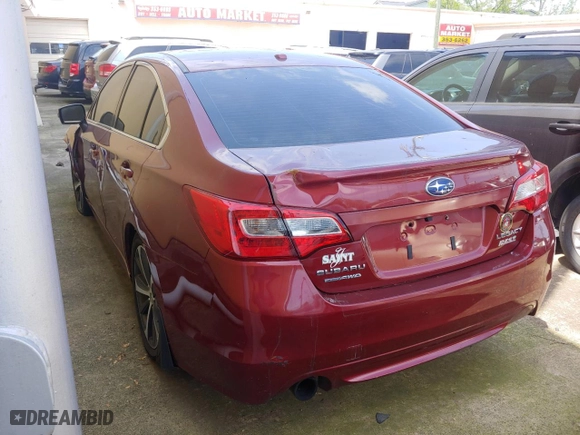 2015 Subaru Legacy 2.5i Limited with VIN 4S3BNAN66F3068906, listed as a Copart auction lot 53988655 with 248,426 mi miles and Clean Title. Bid and sale history available at carsss.com. Image 3.