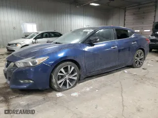 2017 Nissan Maxima SR with VIN 1N4AA6AP7HC430656, listed as a Copart auction lot 88647855 with 114,615 mi miles and Clean Title. Bid and sale history available at carsss.com. Image 1.
