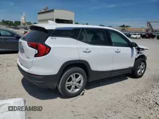2020 GMC Terrain SLE with VIN 3GKALMEV1LL196758, listed as a Copart auction lot 56225255 with 139,329 mi miles and Salvage title. Bid and sale history available at DreamBid. Image 3.