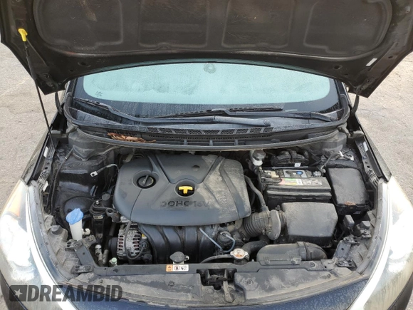 2015 Kia Forte LX with VIN KNAFX4A66F5415574, listed as a Copart auction lot 48356205 with 130,505 mi miles and Salvage Title. Bid and sale history available at carsss.com. Image 11.
