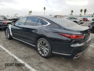 2021 Lexus LS with VIN JTHD51FF3M5014289, listed as a Copart auction lot 71442284 with 6,893 mi miles and Salvage Title. Bid and sale history available at carsss.com. Image 2.