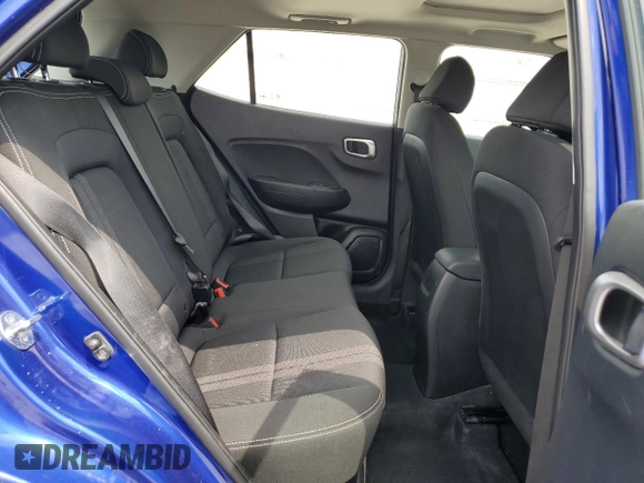 2022 Hyundai Venue SEL with VIN KMHRC8A32NU164853, listed as a Copart auction lot 60808645 with 61,257 mi miles and Clean title. Bid and sale history available at DreamBid. Image 10.