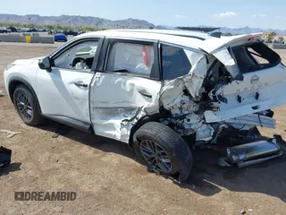2023 Nissan Rogue S with VIN 5N1BT3AA4PC889365, listed as a IAAI auction lot 41944617 with Not Provided miles. Bid and sale history available at carsss.com. Image 3.