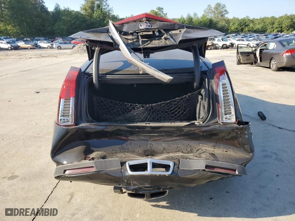 2011 Cadillac CTS Coupe Performance with VIN 1G6DJ1ED0B0122718, listed as a Copart auction lot 68487314 with 96,028 mi miles and Salvage Title. Bid and sale history available at carsss.com. Image 6.
