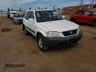 1999 Honda CR-V EX with VIN JHLRD1869XC004117, listed as a Copart auction lot 66917664 with 215,163 mi miles and Salvage Title. Bid and sale history available at carsss.com. Image 10.