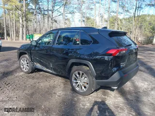 2024 Toyota RAV4 XLE Premium with VIN 2T3A1RFV0RW453018, listed as a IAAI auction lot 41572245 with 7,504 mi miles. Bid and sale history available at carsss.com. Image 3.