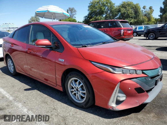 2017 Toyota Prius Plus with VIN JTDKARFP7H3007293, listed as a Copart auction lot 63872425 with 18,268 mi miles and Salvage title. Bid and sale history available at DreamBid. Image 4.