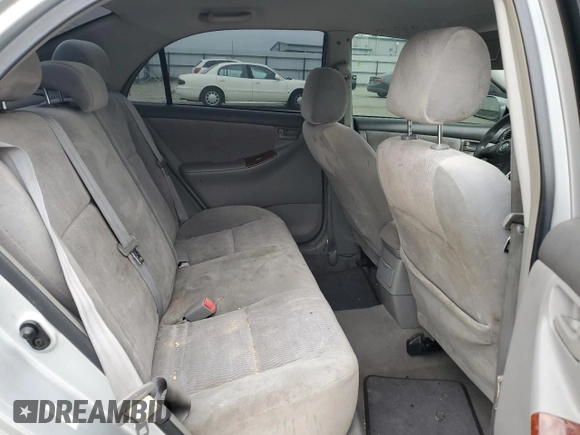 2005 Toyota Corolla CE with VIN 1NXBR32E05Z433886, listed as a Copart auction lot 53670115 with 169,213 mi miles and Salvage title. Bid and sale history available at DreamBid. Image 10.