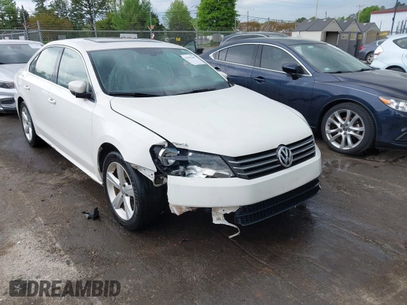 2013 Volkswagen Passat SE with VIN 1VWBH7A36DC110720, listed as a IAAI auction lot 41997869 with 114,246 mi miles and . Bid and sale history available at DreamBid. Image 6.