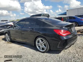 2016 Mercedes-Benz CLA 45 AMG with VIN WDDSJ5CB5GN347455, listed as a Copart auction lot 66579284 with 92,042 mi miles and Salvage Title. Bid and sale history available at DreamBid. Image 2.