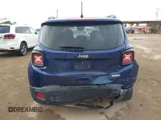2020 Jeep Renegade Latitude with VIN ZACNJABBXLPM00506, listed as a IAAI auction lot 41180614 with 97,279 mi miles. Bid and sale history available at carsss.com. Image 16.