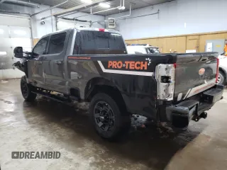 2024 Ford F-350 XL with VIN 1FT8W3BM1REF51296, listed as a Copart auction lot 89250765 with 7,140 mi miles and Salvage Title. Bid and sale history available at DreamBid. Image 2.