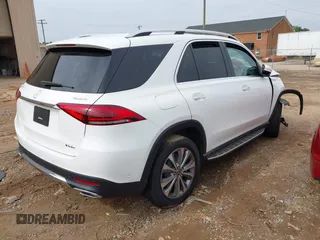 2020 Mercedes-Benz GLE 350 with VIN 4JGFB4KB9LA132775, listed as a IAAI auction lot 42380200 with 61,559 mi miles and . Bid and sale history available at DreamBid. Image 4.