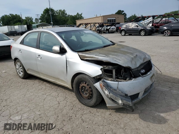 2012 Kia Forte EX with VIN KNAFU4A26C5596404, listed as a Copart auction lot 61070394 with 206,387 mi miles and Salvage Title. Bid and sale history available at carsss.com. Image 4.