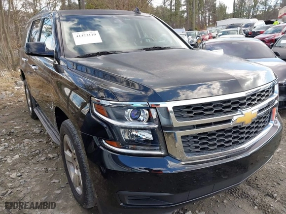 2016 Chevrolet Tahoe LT with VIN 1GNSCBKC4GR183452, listed as a IAAI auction lot 41422110 with 166,045 mi miles. Bid and sale history available at carsss.com. Image 1.